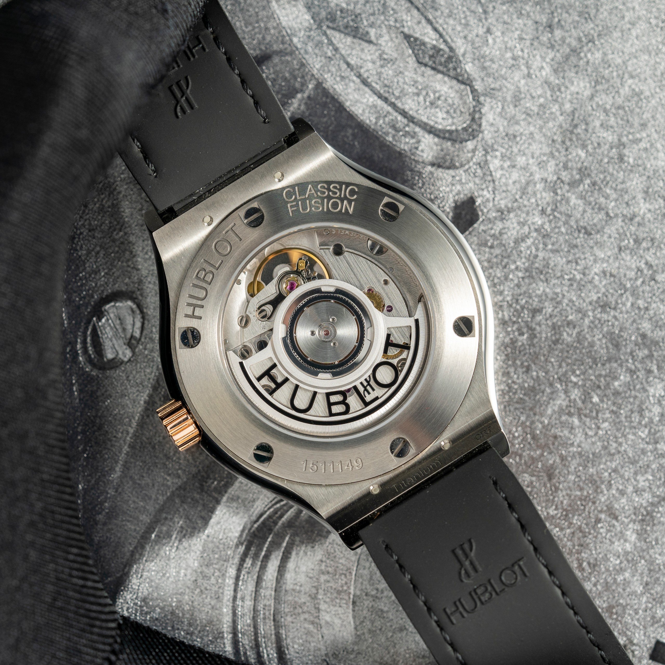 Hublot Classic Fusion 565.NO.1181.LR Mix Gold Black Titanium fullbox ...